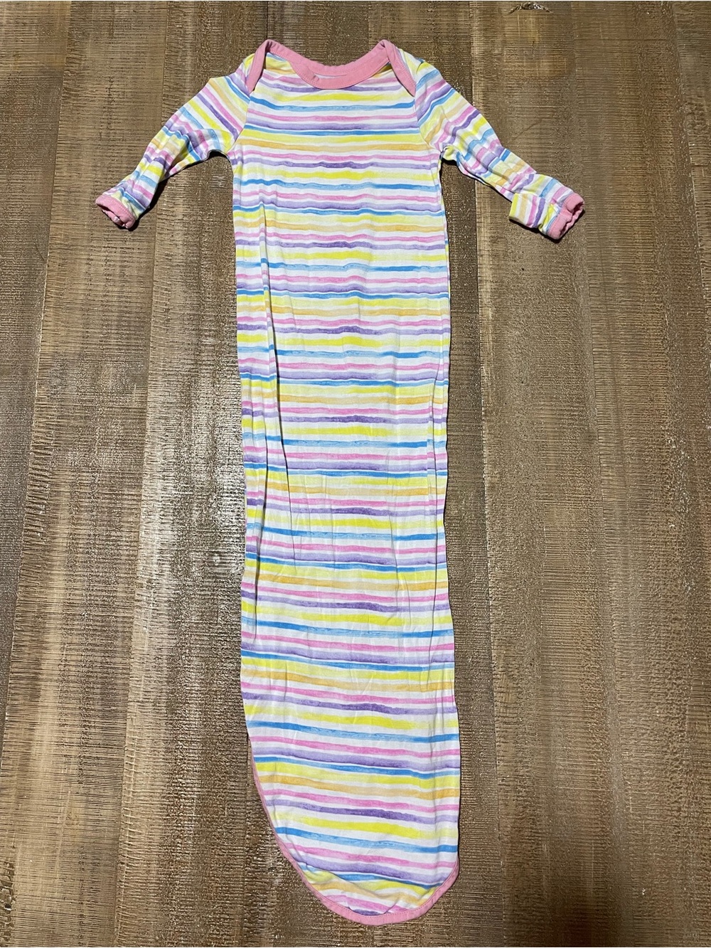 Little Sleepies Multicolor Stripe Sleep Gown